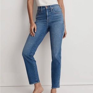 Madewell Stovepipe Jeans in Leaside Wash